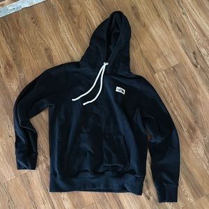 Men North Face hoodie, black, size medium